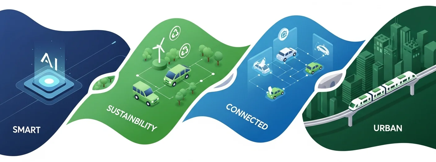 smart, sustainability, connected, urban